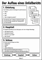 Vorschau - Arbeitsblätter - Unfallbericht Klasse 6 - Seite 3
