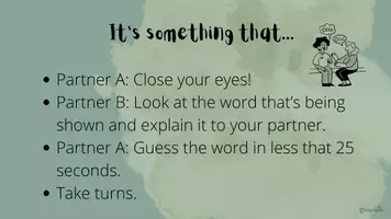 Vorschau - Spiele - Warm-Up: It's something that... Part 3 - Speaking - Game - Seite 2
