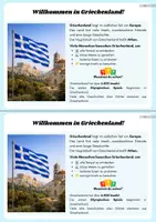 Vorschau - Mal- und Bastelvorlagen - Griechenland - Mini Buch Sachunterricht - Seite 2