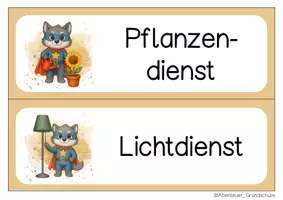 Vorschau - Anderer Materialtyp - Wolfklasse Klassendienste Klassentier Wolf - Seite 2