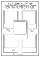 Vorschau - Arbeitsblätter - Mein Rückblick auf den Deutschunterricht – Steckbrief & Reflexion für das Schuljahresende – Sekundarstufe I - Seite 2