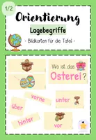 Vorschau - Bildkarten - Orientierung: Raum-Lage-Begriffe (Kl. 1/2) - Deckblatt