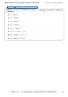 Vorschau - Arbeitsblätter - Abitur-Wiederholung: Analysis, Geometrie, Stochastik | Gymnasium BaWü (Basiskurs) - Seite 1