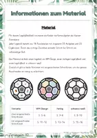 Vorschau - Anderer Materialtyp - Legepuzzle kleines Einmaleins - Kernaufgaben | Legefußball - Seite 1