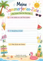 Vorschau - Arbeitsblätter - Mein Schuljahr - Rückblick - Vorfreude - Seite 3