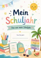 Vorschau - Arbeitsblätter - Mein Schuljahr - Rückblick - Vorfreude - Deckblatt