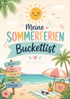 Vorschau - Arbeitsblätter - Sommerferien Bucketlist und Challenge - Deckblatt