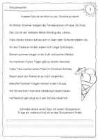 Vorschau - Arbeitsblätter - Leseheft Sommer (Sommerliches Leseheft) - Klasse 3 - Seite 3
