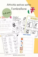 anteprima - Esercizi - Attività Estive: Giochi, Logica, Matematica e inglese - Pagina di copertina