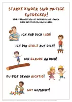 Vorschau - Poster - Plakate-Set: Starke Kinder & Friedenstreppe - Konfliktlösung & Resilienz - Deckblatt