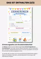Vorschau - Arbeitsblätter - Abschiedsgeschenk Schüler Grundschule | Urkunden als Geschenk Abschied Klasse 4 | 3-teiliges Paket - Seite 2