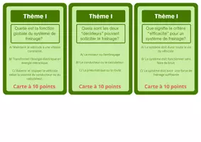 Aperçu - Jeux - Maxi quiz Entretien freinage CAP 1ier année (1) - Page de couverture