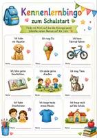 Vorschau - Spiele - Kennenlernbingo zum Schulstart- Kennenlernen, Entdecken, Spaß haben - Seite 2
