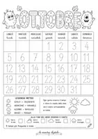 anteprima - Esercizi - Calendario meteorologico annuale da colorare- osservazione del tempo atmosferico - Pagina 2