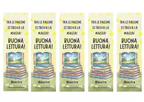 anteprima - Altro tipo di materiale - Segnalibri regalo per alunni - Pagina di copertina
