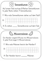 Vorschau - Arbeitsblätter - Einmaleins Sachaufgabenheft Sommer (2-fach differenziert) - Seite 3