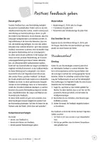 Vorschau - Stundenentwürfe - Positives Feedback geben – Unterrichtsstunde, soziales Lernen, Klasse 3 - Seite 2