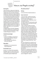 Vorschau - Stundenentwürfe - Warum sind Regeln wichtig – Unterrichtsstunde, soziales Lernen, Klasse 3 - Seite 2