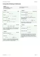 Vorschau - Arbeitsblätter - Analysis Halbwertszeit: Akku-Entladung im Elektroauto - Seite 1