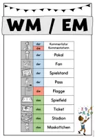 Vorschau - Arbeitsblätter - Fußball WM 2026 / Wortschatzheft: WM / EM (Fußball) - Seite 3