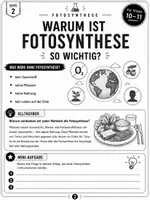 Vorschau - Stundenentwürfe - Fotosynthese einfach erklärt | Biologie Klasse 10–11 | Lichtreaktion, Calvin-Zyklus, Zellatmung, Arbeitsheft mit Lösungen - Seite 2