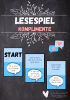 Vorschau - Spiele - Lesespiel - Komplimente machen - Deckblatt