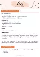 Vorschau - Arbeitsblätter - Herz Transparentpapier Kunstprojekt - Booklet & Tafelmaterial - Seite 1