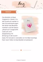 Vorschau - Arbeitsblätter - Herz Transparentpapier Kunstprojekt - Booklet & Tafelmaterial - Seite 3