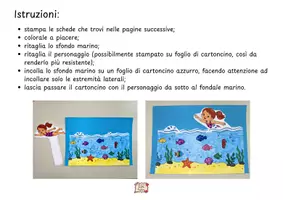 anteprima - Altro tipo di materiale - I bambini che nuotano nel mare – Arte e Immagine - Pagina 2