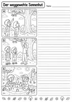 Vorschau - Arbeitsblätter - Bildergeschichten Klasse 3/4 | Aufsatzerziehung Sommer - Seite 3