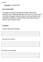 Vorschau - Fördermaterial/Inklusion - Lesen in den Sommerferien – Auf dem Weg in Klasse 2 | Genau lesen - Seite 3