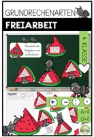 Vorschau - Arbeitsblätter - Grundrechenarten – Freiarbeit mit Selbstkontrolle | 4. Klasse Volksschule / Grundschule - Deckblatt
