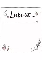 Vorschau - Mal- und Bastelvorlagen - Hochzeitsgrüße für die Lehrkraft – Kreative Vorlagen - Seite 1