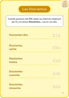 Vista previa - Manualidades / Dibujos para colorear - Cuadernillo de numeración Vol 7, hasta el 300. Material imprimible - página 3