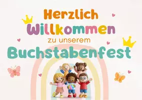 Vorschau - Arbeitsblätter - Buchstabenfest ABs, Buchstabenkrone, Urkunde, Tafelbild - Seite 1