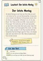Vorschau - Mal- und Bastelvorlagen - Letzte Schulwoche Klasse 3 - Seite 1