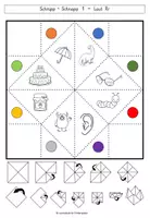 Vorschau - Unterrichtsreihen - 5 Himmel und Hölle Spiele zur Lautposition R - Lauterkennung und phonologische Bewusstheit - Buchstabe der Woche - Seite 3