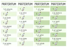 Vorschau - Spiele - Zeitformen Tandem - Präteritum (Freiarbeitsmaterial) - Seite 3