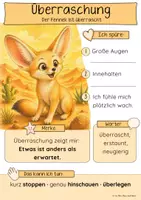 Vorschau - Unterrichtsreihen - Gefühle verstehen Klasse 1 und 2 | Emotionale Kompetenz, Wortschatz & Handlungsstrategien · Mitmachkarten - Seite 2