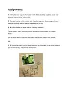 Vorschau - Test - 2 Klausurvorschläge mit EWH, social media, digital age, mock exam, Abitur Englisch - Seite 1
