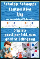 Vorschau - Spiele - 5 Himmel und Hölle Spiele zur Lautposition U - Lauterkennung und phonologische Bewusstheit - Buchstabe der Woche - Deckblatt