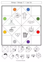 Vorschau - Spiele - 5 Himmel und Hölle Spiele zur Lautposition U - Lauterkennung und phonologische Bewusstheit - Buchstabe der Woche - Seite 3