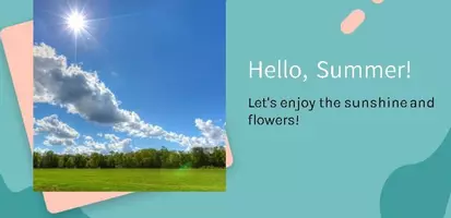 Попередній перегляд - «Hello, Summer!»(презентація + робочий аркуш) Додатково - Обкладинка