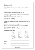 Vorschau - Arbeitsblätter - Logical / Lesemotivation / Lesetraining / Leseübung Katzen - Seite 2