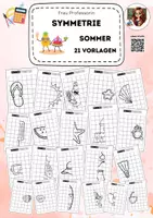 Vorschau - Arbeitsblätter - Symmetrie Sommer 21 Arbeitsblätter - Deckblatt