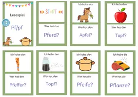 Vorschau - Spiele - Lesespiel Pf/pf - Seite 1