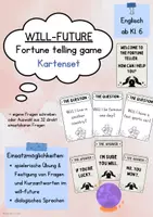 Vorschau - Spiele - Fortune telling game (will-future) - Deckblatt