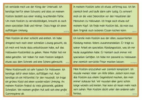 Vorschau - Stationenlernen - Wer bin ich? Lesespiel/Leserätsel - Halloween - Seite 2