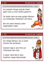 Vorschau - Arbeitsblätter - Nikolaus - Leseübung - Ein Wort zu viel - Seite 3