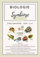 Vorschau - Arbeitsblätter - Symbiose und Parasitismus – Beziehungen zwischen Lebewesen einfach erklärt - Deckblatt